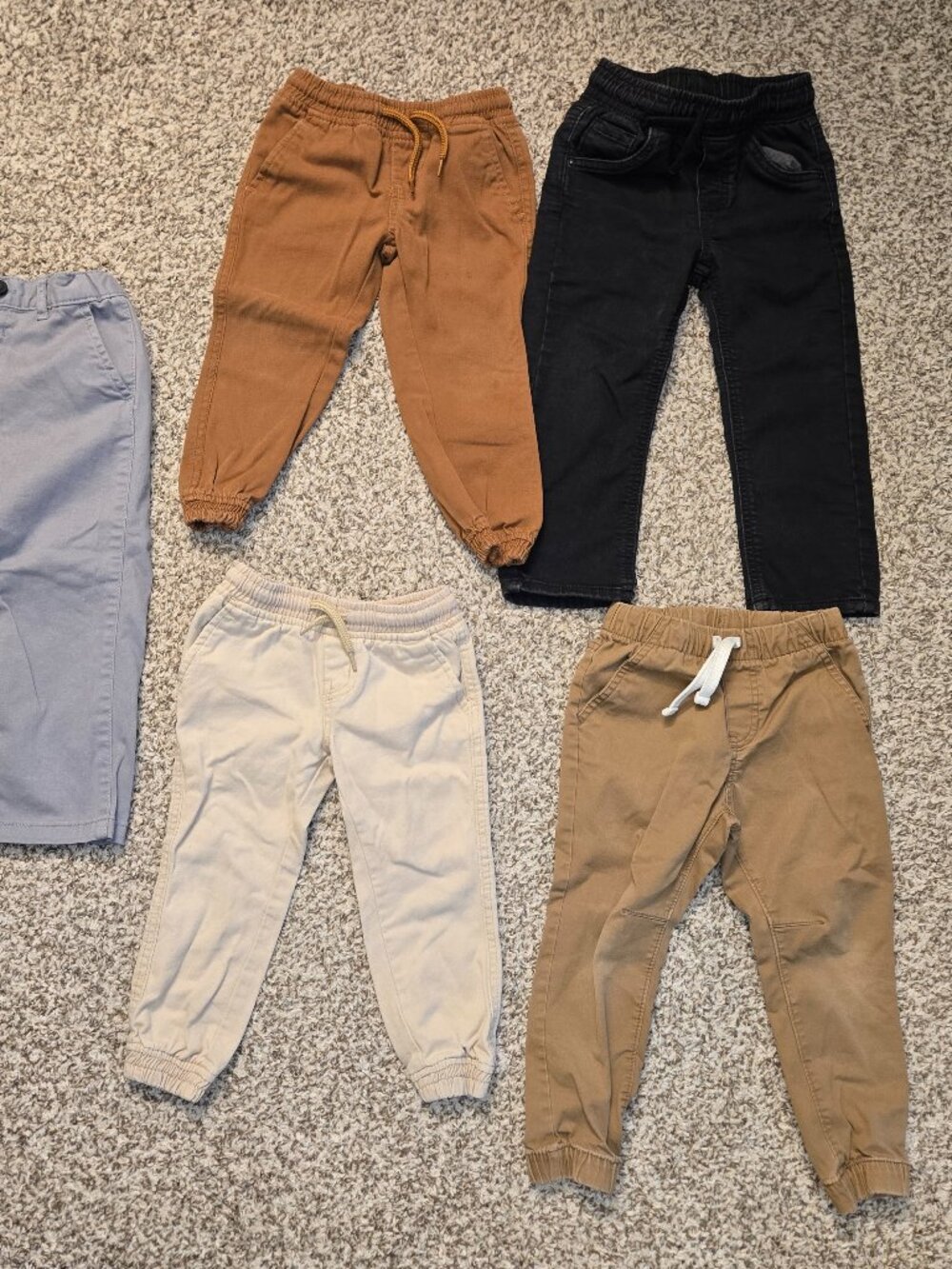 Toddler Boy Clothes Size 3T Bundle of Pants, Joggers, Sweat Pants, and Shorts